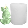 thumbnail image 5 of Silicone Bunny Molds | Resin Easter Mold For Epoxy Casting | DIY Rabbit Mold For Making Candlestick Epoxy Molds Candle Making Molds Home Table Decor, 5 of 9