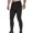Black men slim fit jogger pants a1, variant on sdhkgrrt Men's Slim Fit Jogger Pants Drawstring Elastic Waist Stretch Athletic Pants with Pockets Workout Running Training Casual Leggings, Dark Gray M