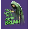 thumbnail image 2 of Men's Encanto We Don't Talk About Bruno Green Text Graphic Tee Purple 2X Large, 2 of 4