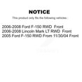 thumbnail image 2 of TOR Front Suspension Control Arm and Ball Joint Assembly Stabilizer Bar Link Kit for Car Ford F-150 Lincoln Mark LT RWD - Left Right Side (Driver Passenger) KTR-100039, 2 of 2