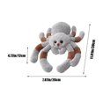 thumbnail image 4 of 11.8in Spider Plush Doll Pillow, Cute Stuffed Animal with Soft Cotton Fabric, Original Prank Toy and Cozy Sleep Companion for Kids Boys Girls, Funny Home Decoration Birthday Holiday Gift Plushie, 4 of 6