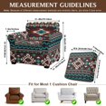 thumbnail image 7 of FKELYI Stretch Couch Cover for Living Room Armchair Slipcover with Individual Cushion Cover Aztec Geometric Print Non-Slip Washable Furniture Protector Sofa Decor, 7 of 7