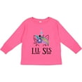 thumbnail image 3 of Inktastic Little Sister Unicorn Lil Sis Girls Long Sleeve Toddler T-Shirt, 3 of 5