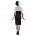 thumbnail image 2 of Smiffys Evil Madame Women's Halloween Fancy-Dress Costume for Adult, L, 2 of 3