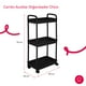 thumbnail image 2 of Carrito Auxiliar Organizador Multiusos Almacenaje 3 Niveles Negro, 2 of 5