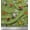 Moss Green, variant on Soimoi Cotton Duck Fabric,Strawberry & Peony Floral Printed Fabric 1 Yard 42 Inch Wide