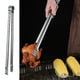 thumbnail image 1 of Pinza para Barbacoa de Acero Inoxidable Extensible de 45 Cm | Pinzas Resistentes para Carne con Clip de Carbono | Herramienta Duradera para Asar, Cocinar Al Aire Libre y Uso Doméstico, 1 of 6