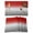 Red, variant on Purple Grey Ombre Placemats Set of 6 Gradient Gradual Color Place Mats Table Mats Kitchen Dining Home Outdoor Party Table Decoration