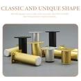 thumbnail image 6 of HEANUJJ Set of 4 Metal Adjustable Round Furniture Legs Supports for Sofas, Cabinets, Tables, and Stylish, 6 of 8