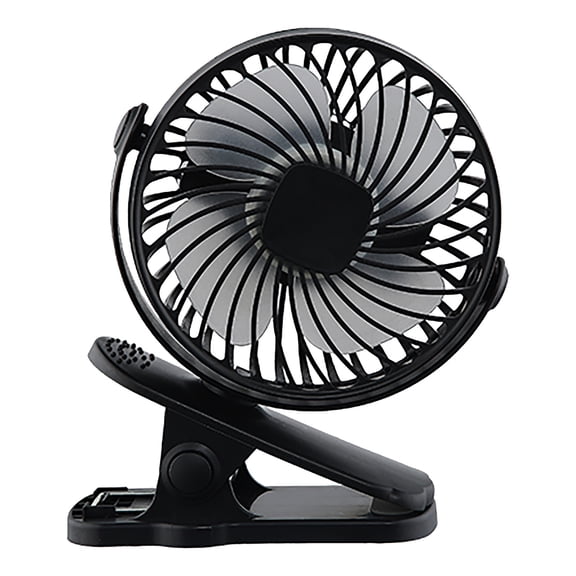 Mini Clip on Fan, USB Rechargeable Battery Operated Fan, Personal Cooling Fan for Desk, Bed, Outdoors, Car Seat, Gym