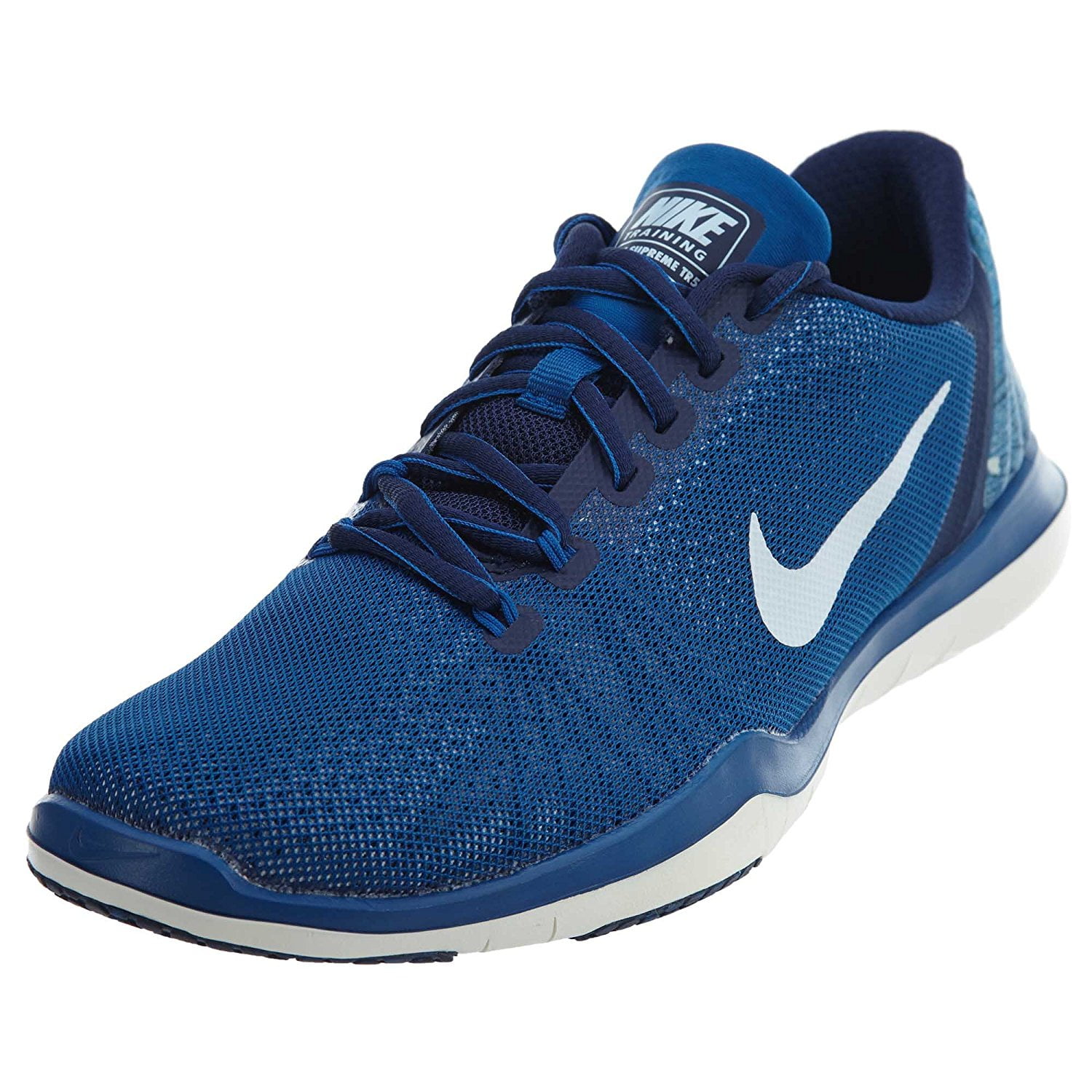 Nike Flex Supreme TR 5 Indigo Shoe, Binary Blue/White-Blue Jay, 9 - Walmart.com