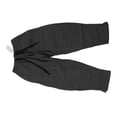 thumbnail image 2 of Pantalones anchos para hombre, modernos, casuales, holgados, cómodos, transpirables, con cordón en la cintura, para uso diario, color negro, 3XL, 2 of 14