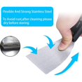 thumbnail image 3 of Juego de espátulas, espátulas, juego de 7 espátulas para raspar y masilla, mango de plástico antideslizante con una bolsa de lona portátil para guardar las herramientas, 3 of 5