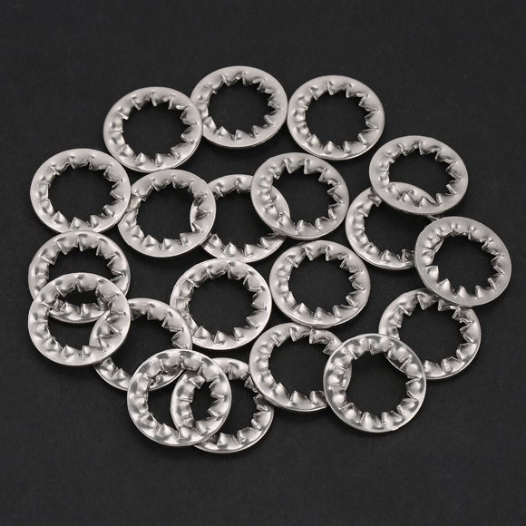 Lock Washers, Stainless Steel Stainless Steel Lock Washer External Lock Serrated External Toothed Lock Washer Flat Tool Set