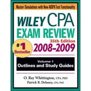 Wiley CPA Examination Review, Outlines and Study Guides (Wiley CPA Examination Review Vol. 1: Outlines & Study Guides) (Volume 1), Used [Paperback]