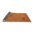 thumbnail image 2 of Ahgly Company Indoor Square Oriental Orange Industrial Area Rugs, 8' Square, 2 of 4