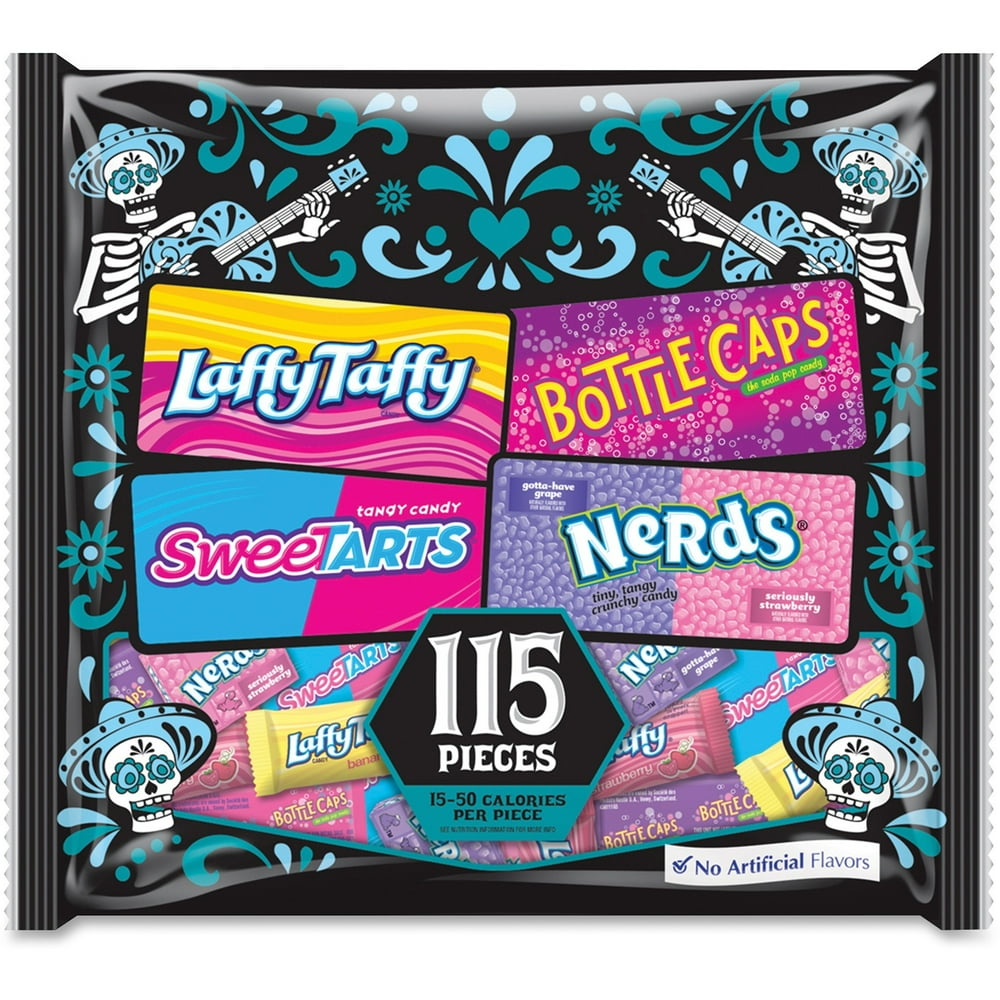 Wonka Mixups Assorted Halloween Candy, 1 bag, 115 pcs.
