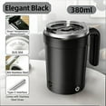 thumbnail image 7 of 2026 Upgraded Automatic Magnetic Stirring Coffee Mug, 380ml 304 Stainless Steel Smart Mug with LCD Temperature Display, Detachable Base & Lid for Coffee Milk Tea, 7 of 7