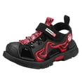 thumbnail image 1 of B91xZ Ballerines Fille Ballerines Fille Rentrée Scolaire Chaussures de Princesse Mariage, Rouge 2, 1 of 5