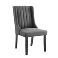 thumbnail image 2 of Modway Renew Parsons Fabric Dining Side Chairs - Set of 2 in Gray, 2 of 7