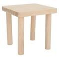 thumbnail image 3 of Wooden Hamster Cage Platform, Round Edges Odourless Hamster Stand Platform Natural Texture Safe  For Macaroni Rats For Hamsters, 3 of 8