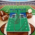 thumbnail image 3 of Erosebridal Green Field Football Full Size Sheets, Sport Bed Sheets for Men and Boys, 4 Pieces, 1 Flat Sheet, 1 Fitted Sheet and 2 Pillowcases, 3 of 6