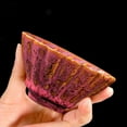 thumbnail image 4 of Taza de té kungfú chino, taza de té brillante Tianmu, hermosa taza de té Jianzhan, esmalte de colores, taza de té de cerámica de 135ml, 4 of 5