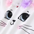 PatPat Summer Girls Clothes Toddler Girl 3pcs Graphic Tee and Shorts and Headband Set, Pink, 3 Years