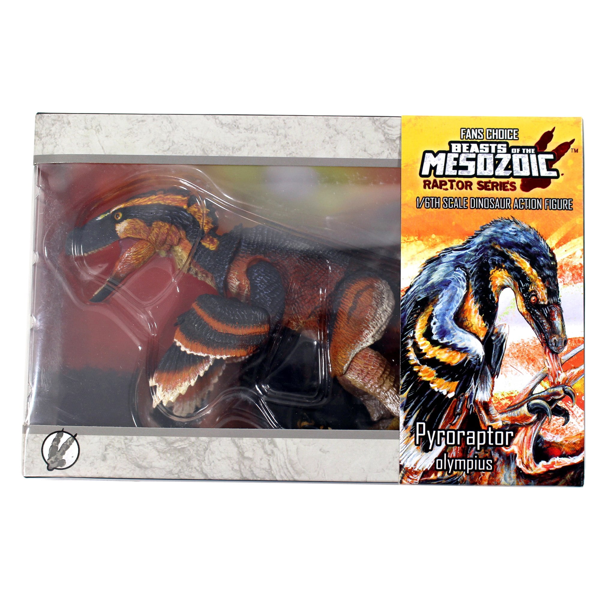 Beasts Of The Mesozoic: Pyroraptor Olympius Fan's Choice 2nd Release - 1/6th Scale Dinosaur Action Figure - 12" Articulated Collectible, Hand-Painted