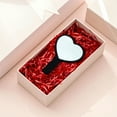 thumbnail image 5 of RAGUPEL Hand Mirrors with Handle,Heart Shape Mirror 7.5"*5.1"*0.8" Handheld Mirror with Handle,Crystal Decor Hand Held Mirrors with Handle,Style3, 5 of 7