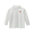 thumbnail image 1 of Fashionable Children's Comfortable Long Sleeved Base Shirt High Neck Casual Loose, 1 of 2