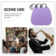 thumbnail image 3 of SKISUNO 2Pcs Violet Microfiber Instrument Cleaner Cloth for Saxophone Flute and Clarinet Inside Tubes, 3 of 8
