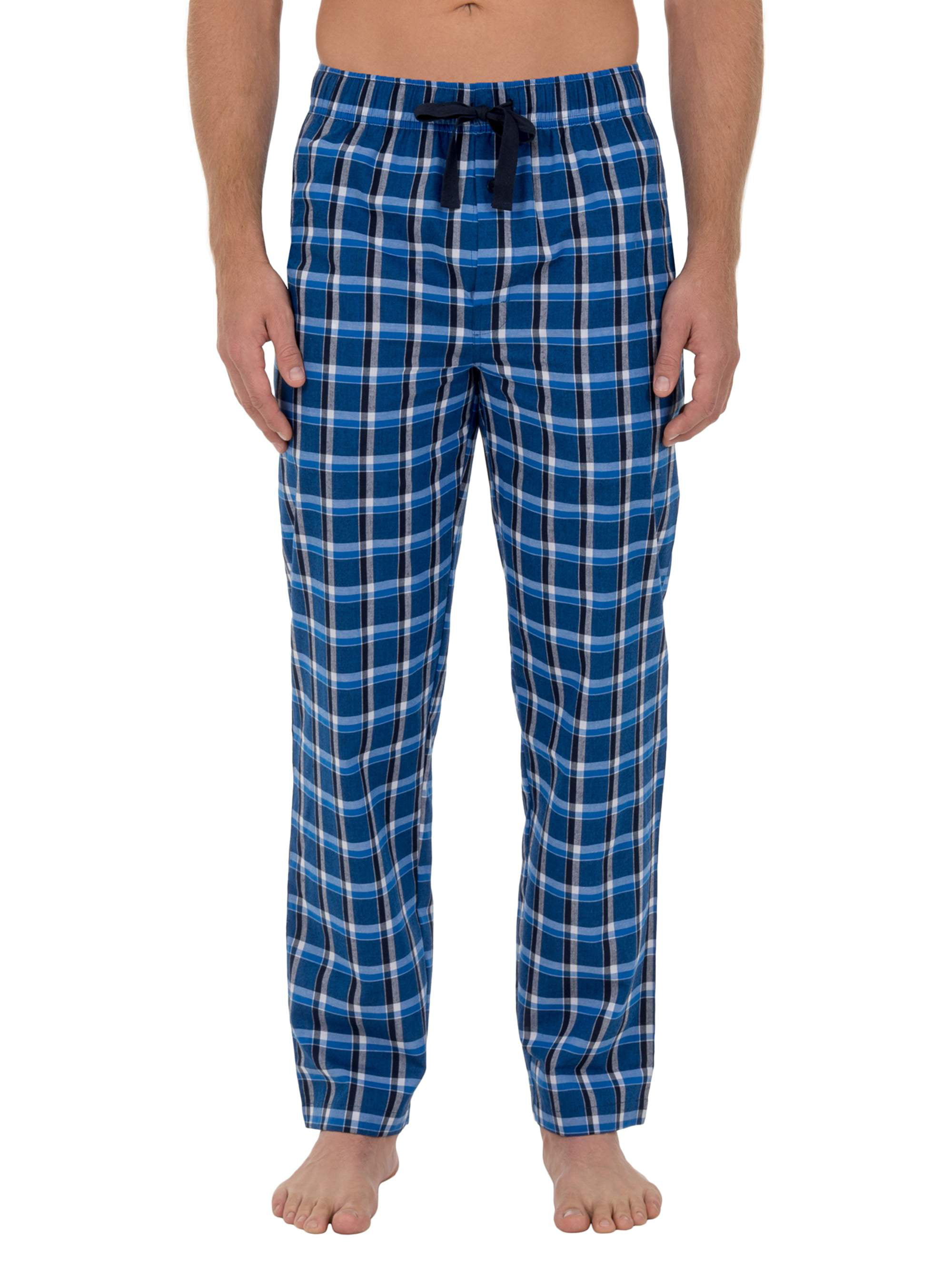Fruit of the Loom - Fruit of the Loom Men's Microsanded Woven Plaid ...
