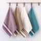 thumbnail image 5 of Nvzi Toallas pequeñas para la cara, 3 toallas de mano moradas de algodón, paño facial de algodón puro de 35*35 cm, suave y absorbente, ideal para el baño/viajes/gimnasio., 5 of 5