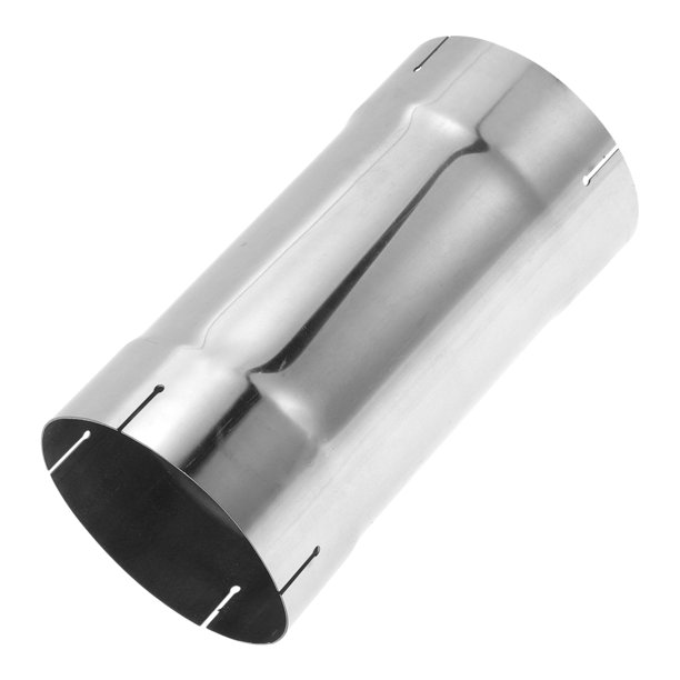 Tubo de escape recto de 5" OD y 10" de longitud de Unique Bargains, tubería personalizada para automóvil modificada