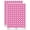 Hot Pink, variant on Giant Water Bug Aquatic Insect 200+ Round Stickers - Orange - Gloss Finish - 0.50" Size