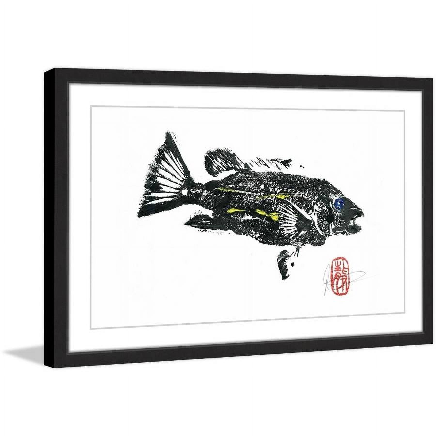 "Mi Amigo" Framed Painting Print