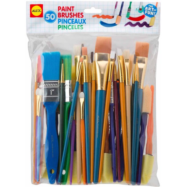 ALEX Toys Artist Studio Paint Brushes Set of 50