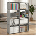 thumbnail image 1 of Librero Organizador Cubos Xtellar Gris 8 Compartimentos 125x80x27 cm, 1 of 3