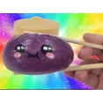 thumbnail image 5 of Crazy Fun 3.5" Rainbow Mystery Squishy Bun, Chance to Find Rare Galaxy Glitter Bun, 5 of 8