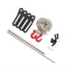 thumbnail image 2 of Kit de Parachoques Delantero y Trasero Ajustable para Actualización de Coche RC para 1/10 SCX10 TRX4 LCG RC Piezas de Actualización de Coche Negro, 2 of 5