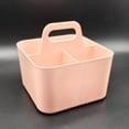 thumbnail image 3 of 5.12" 3-Compartment Desk Organizer Caddy - Stackable Stationery Storage Holder for Office/Craft Supplies (4 Colors), 3 of 4