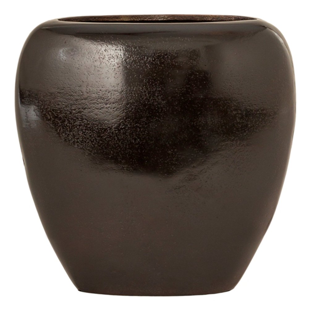 Sagebrook Home Oval Aluminum Flower Vase