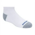 thumbnail image 3 of Skechers Kids Boys' 10 Pack 1/2 Terry Qtr Crew Socks, White/Blue, 7-8.5, 3 of 4