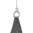thumbnail image 4 of Triangle Canopy Shade Sail, 2 x 2 x 2 M Grey High-Density Polyethylene Sun Shade for Outdoor Activities, Privacy Safe Space With Curve Edge Design, 4 of 5