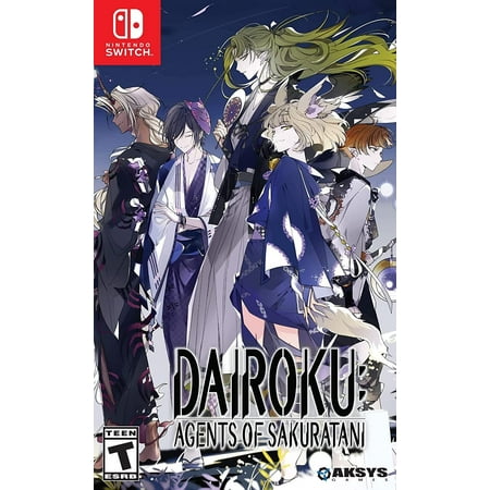 Aksys Games 853736006972 Dairoku Agents of Sakuratani Nintendo Switch Game