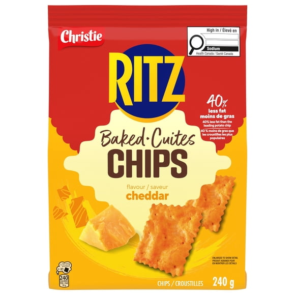 RITZ CHIPS CHED 240G - FRENCH