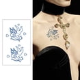 thumbnail image 2 of Tatuajes Geniales Espalda 6 Piezas Tinta Jugo Impermeable Semi Permanente para Mujeres Y Hombres, 2 of 9