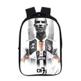thumbnail image 2 of Football Ronaldo Pattern Backpack, Campus Student School Bag, Single Layer Bag-Youyoupin, 2 of 3
