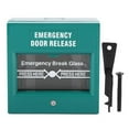 thumbnail image 1 of Botón de alarma de apertura de puerta de emergencia Botón de alarma de alarma de incendio Abanopi Botón de rotura de vidrio, 1 of 7